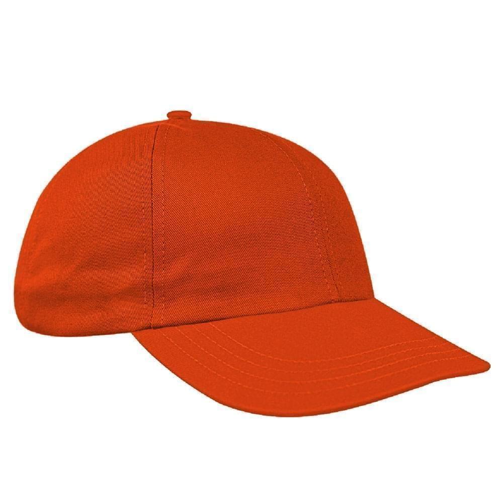 Solid Color Wool Velcro Dad Cap