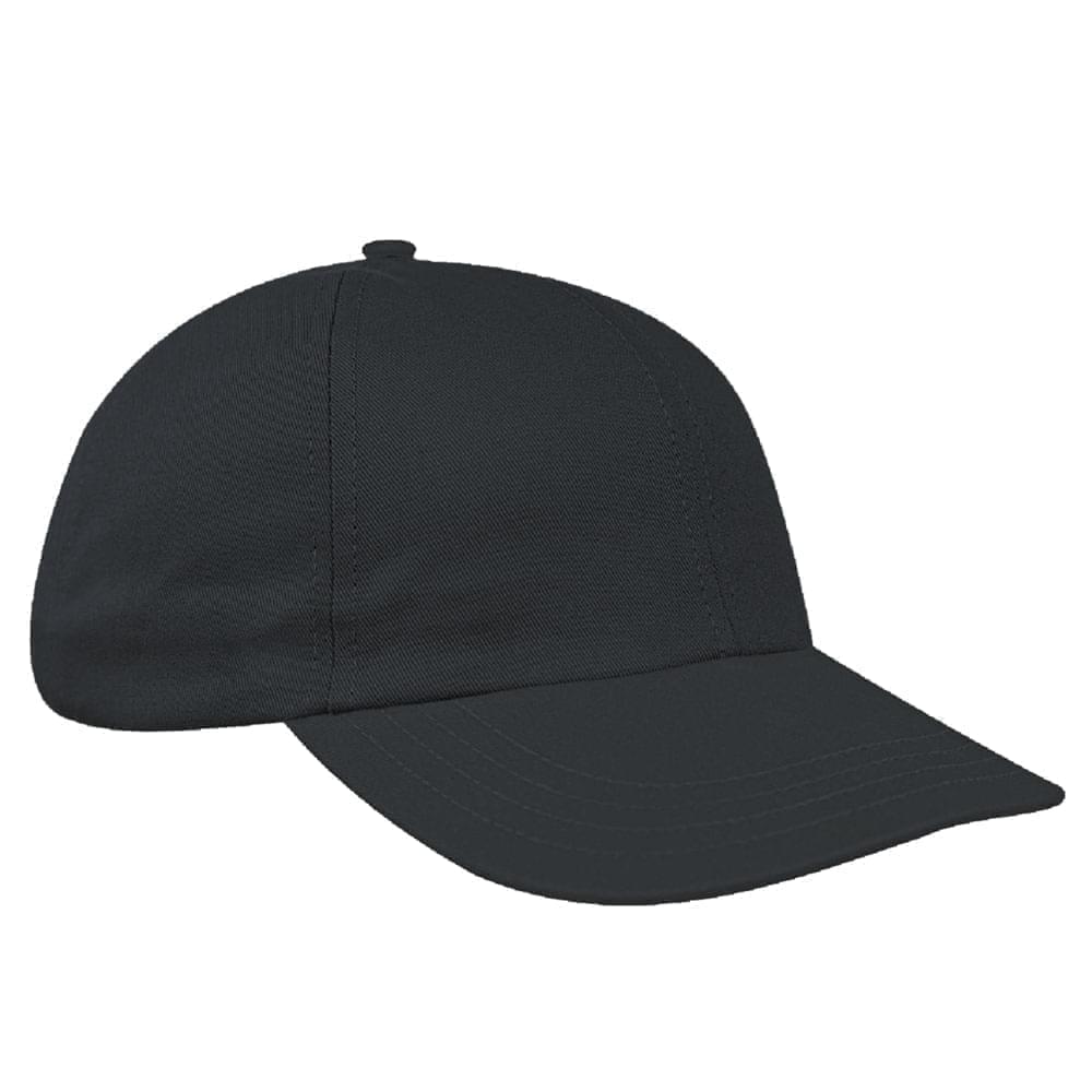 Solid Color Organic Slide Buckle Dad Cap
