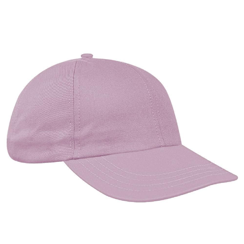 Solid Color Brushed Snapback Dad Cap