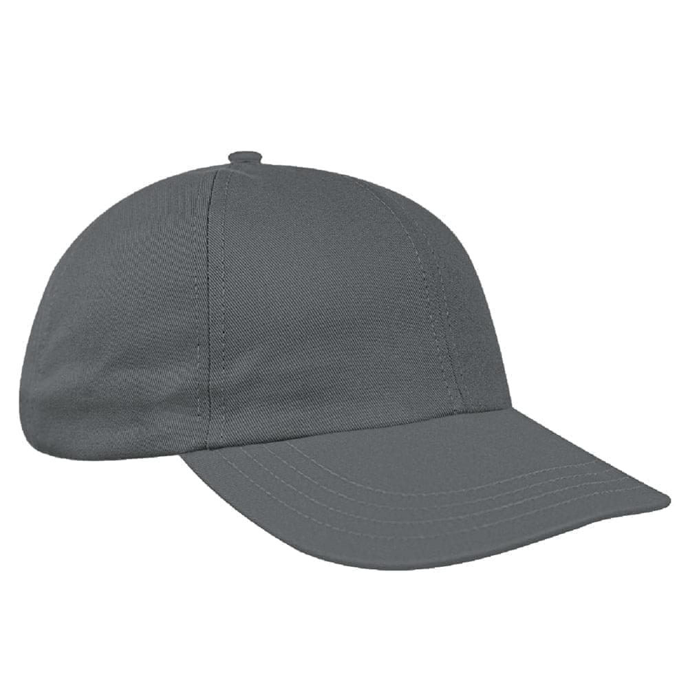 Solid Color Organic Velcro Dad Cap