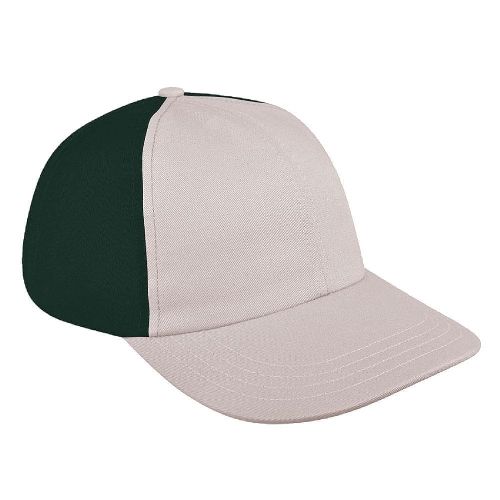 Contrast Back Denim Snapback Dad Cap