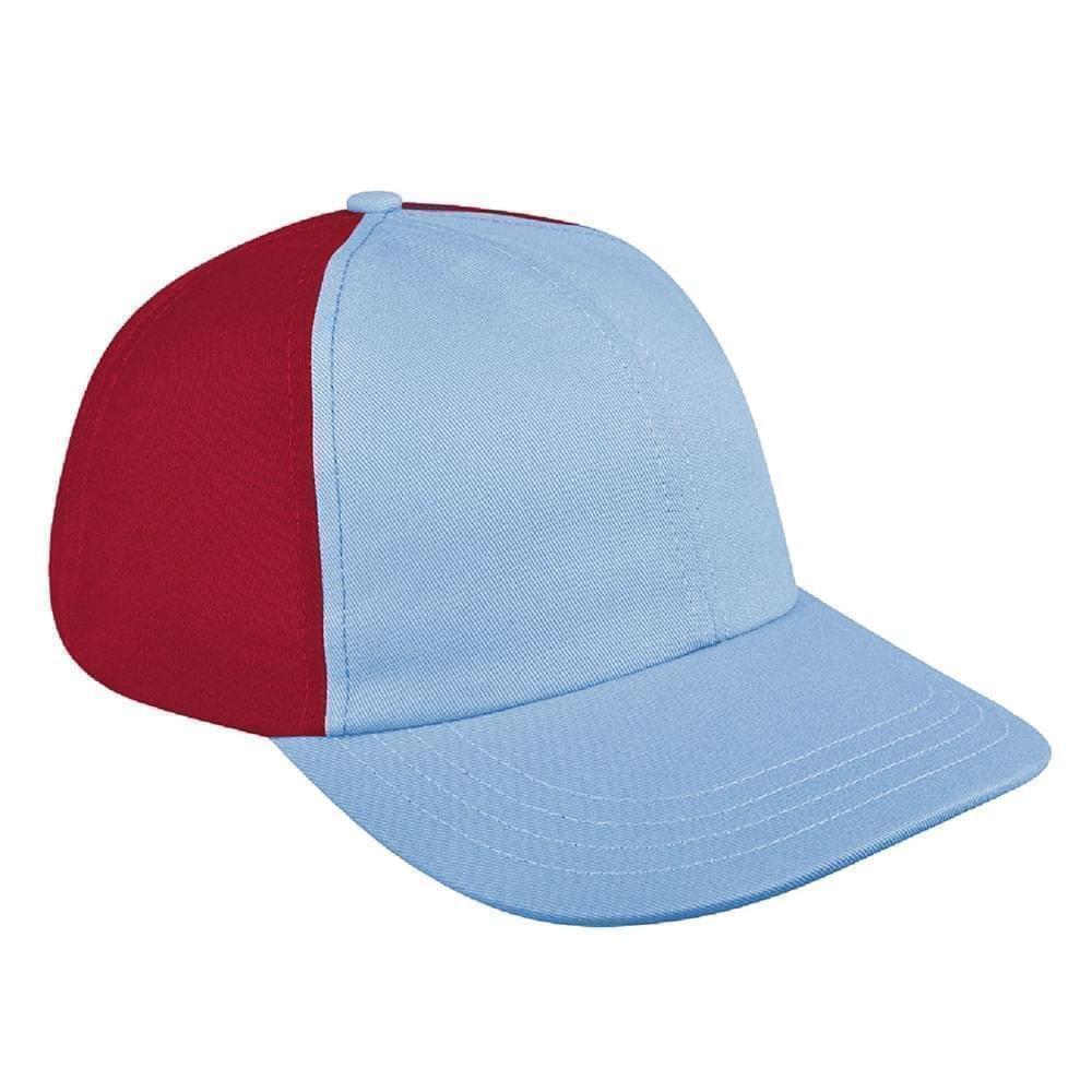 Contrast Back Ripstop Slide Buckle Dad Cap