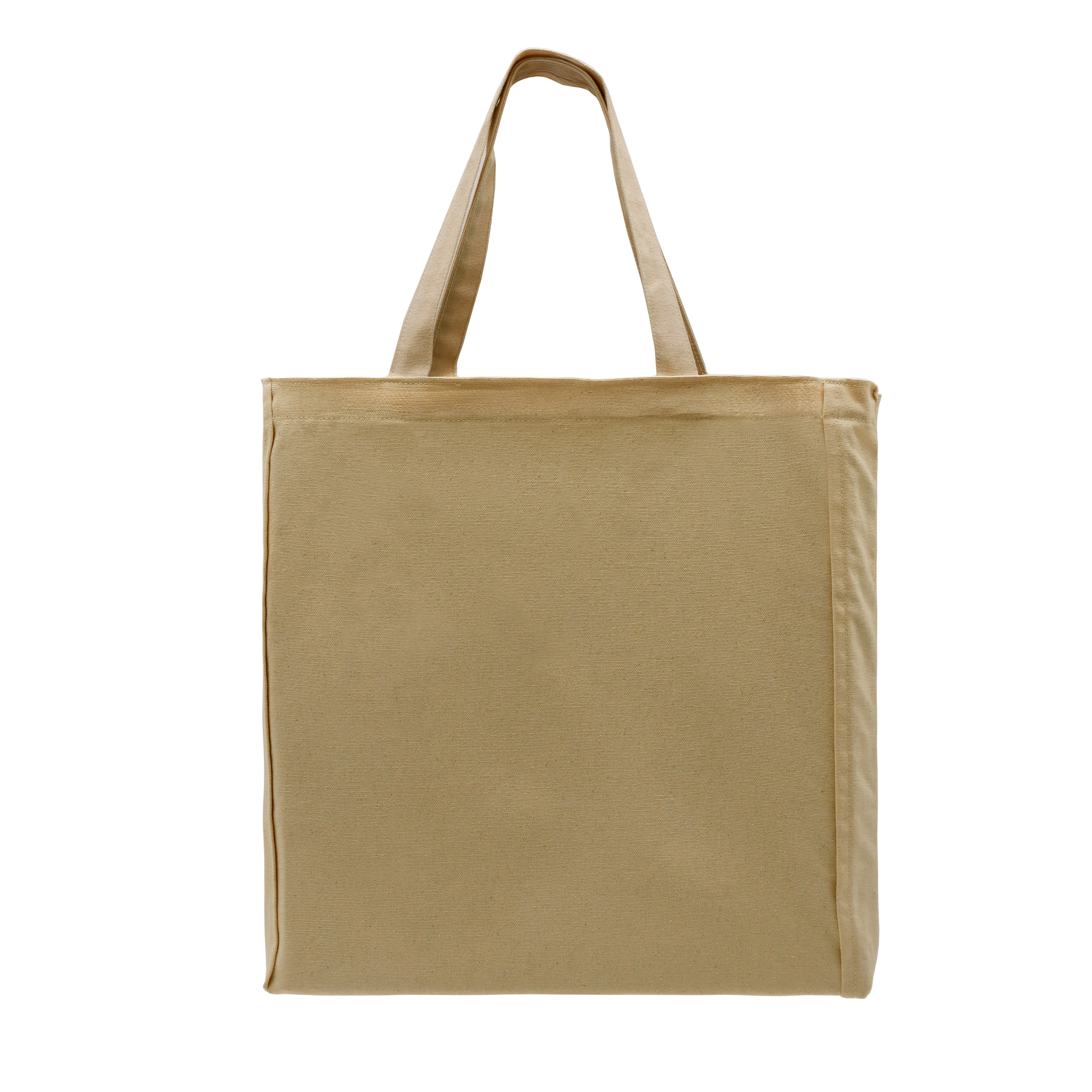 USA Made Natural Zipper Pocket Natural Canvas T Bottom