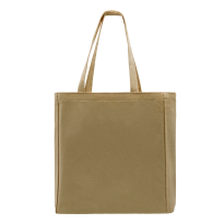 Long Handle Zip Top Natural Gusset