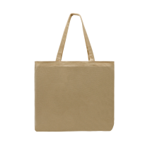 Long Handle Natural T Bottom Tote