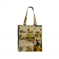 Printed Long Handle Zip Top Full Bleed Gusset