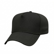USA-made 5L Black Diamond Pro baseball cap, 3q view, manufactured in Newark NJ