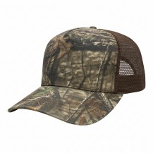 Brown RealTree/Mesh Snapback 5 Panel
