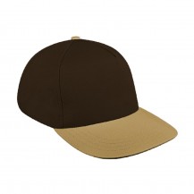 Black-Khaki Domestic Slide Buckle Skate Cap