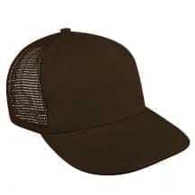 Black Brushed Front Snapback Skate Hat