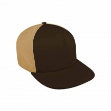 Black-Khaki Domestic Velcro 5 Panel