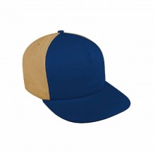 Navy-Khaki Twill Velcro 5 Panel