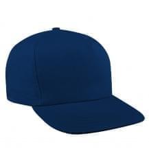 Navy Pro Knit Leather Trucker