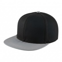 USA-made 6H Black-Light Gray Organic Twill baseball cap, 3q view, manufactured in Newark NJ