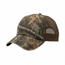 Brown RealTree/Mesh Snapback Dad Cap