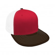 Red-Black Meshback Snapback Lowstyle