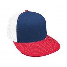 Navy-Red Meshback Snapback Lowstyle