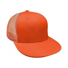 Orange Meshback Velcro Lowstyle