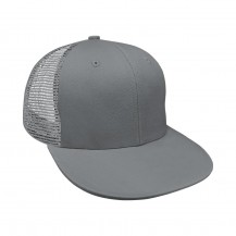 Light Gray Meshback Snapback Dad Cap