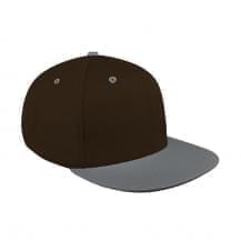 Black-Light Gray Organic Velcro Flat Brim