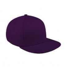 Purple Pro Knit Slide Buckle Flat Brim