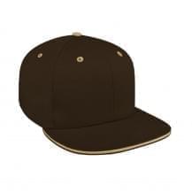 Black-Khaki Pro Knit Velcro Flat Brim