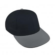 Dark Gray-Light Gray 2 Tone Lowstyle Stretchfit Baseball Cap