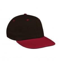 Black-Red Canvas Snapback Prostyle