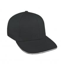 Dark Gray-White Ripstop Snapback Prostyle