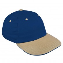Navy-Khaki Domestic Snapback Dad Cap