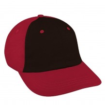 Black-Red Domestic Snapback Dad Cap