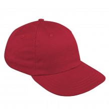 Red Domestic Slide Buckle Dad Cap