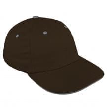 Black-Light Gray Pro Knit Leather Dad Cap