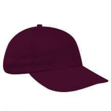 Burgundy Canvas Slide Buckle Dad Cap