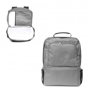Cooler Backpack-600D Poly-12.5x17.8x8.