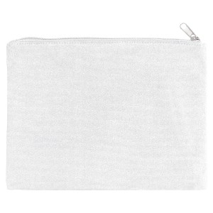 Zipper Pouch-PolyCotton Twill-12x9.