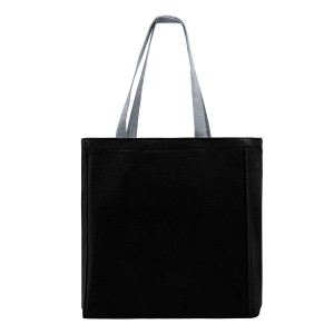 USA Made Black/Gray Long Handle Zip Top Dyed Gusset