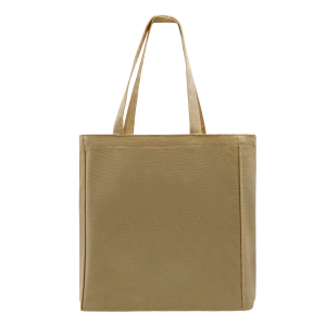 USA Made Natural Deluxe Long Handle Zip Top Natural Gusset