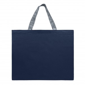 USA Made Navy/Graphite Zipper Pocket Dyed Canvas T Bottom
