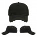 USA-made 5L Black-Khaki Chino baseball cap, virtual view, manufactured in Newark NJ