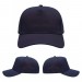 USA-made 5S Navy Chino baseball cap, virtual view, manufactured in Newark NJ