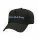 USA-made 5L Black Diamond Pro baseball cap, decorated view, manufactured in Newark NJ