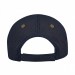 USA-made 5L Navy-Khaki Diamond Pro baseball cap, back view, manufactured in Newark NJ
