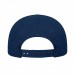 USA-made 5S Royal Blue Diamond Pro baseball cap, back view, manufactured in Newark NJ