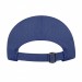 USA-made 5S Royal Blue Diamond Pro baseball cap, back view, manufactured in Newark NJ