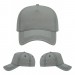 USA-made 5L Light Gray-Navy Domestic Twill baseball cap, virtual view, manufactured in Newark NJ