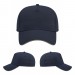USA-made 5L Navy-Khaki Domestic Twill baseball cap, virtual view, manufactured in Newark NJ