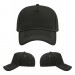 USA-made 5L Black-Light Gray Domestic Twill baseball cap, virtual view, manufactured in Newark NJ