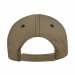USA-made 5L Khaki-Navy Domestic Twill baseball cap, back view, manufactured in Newark NJ