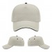 USA-made 5L Putty-Black Organic Twill baseball cap, virtual view, manufactured in Newark NJ